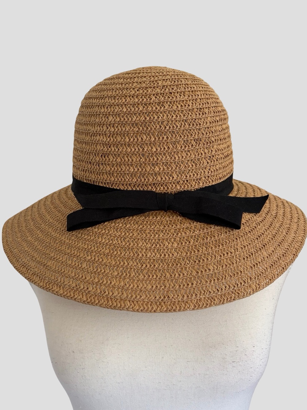 Magid Classic Brown Straw Summer Vacation Sun Hat